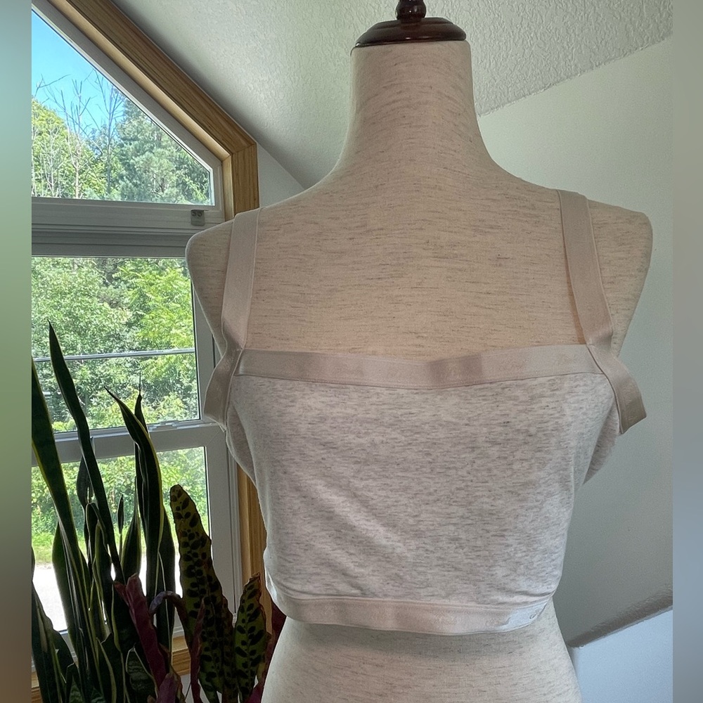 PINK: Cream Bralette